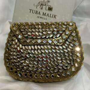 Indian Kundan medium Clutch